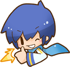 KAITO vocaloid thumbs up