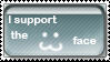 I support the :3 face