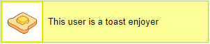 this user is a toast enjoyer